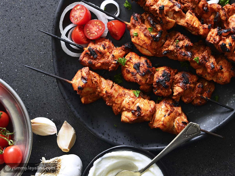 سندويش طاووق صغيرة